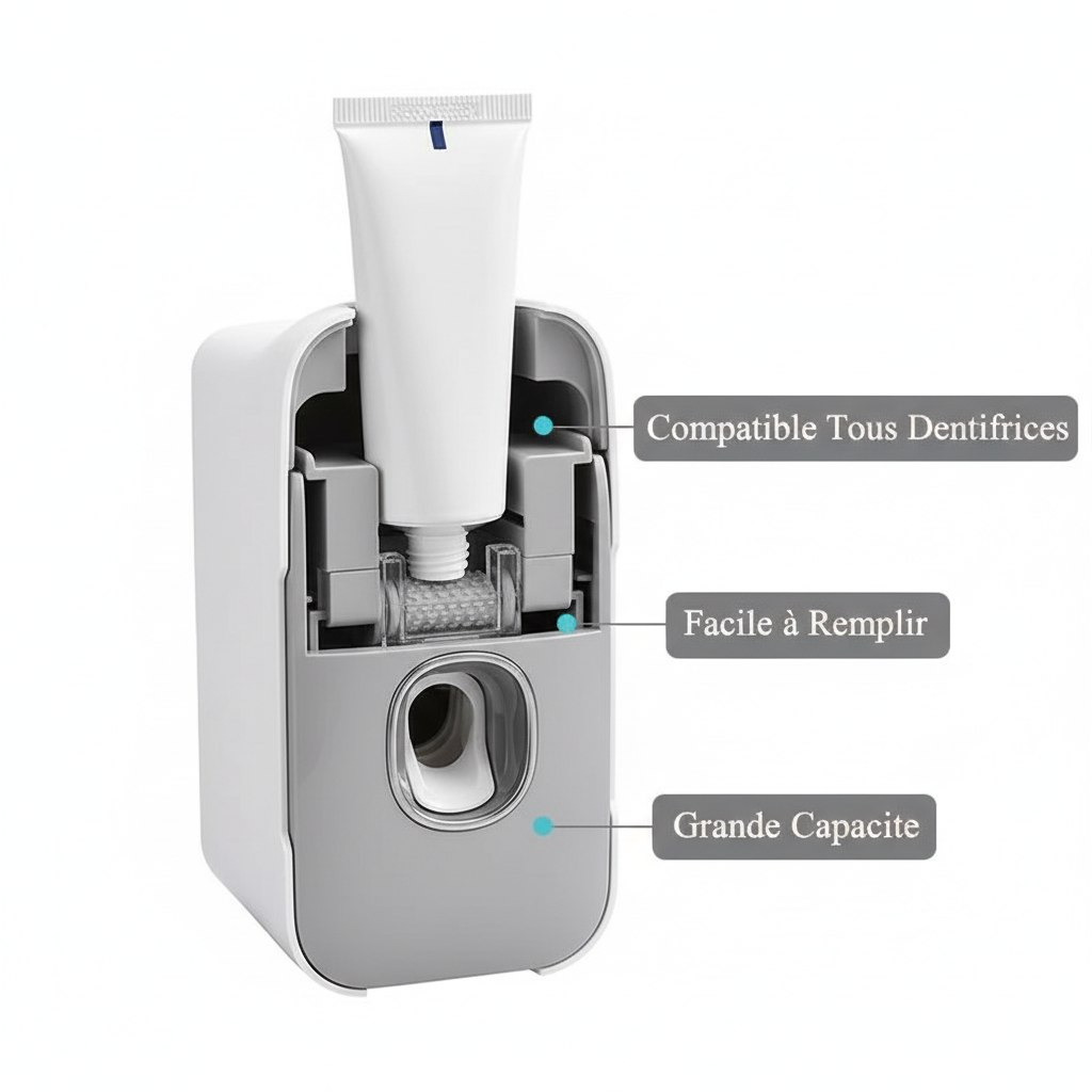 Compatible tous dentifrices