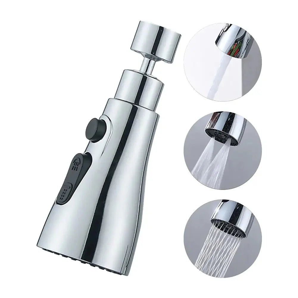 Extension de robinet de cuisine 3 en 1 – Universelle, extractible et rotative à 360° - SmartDeals